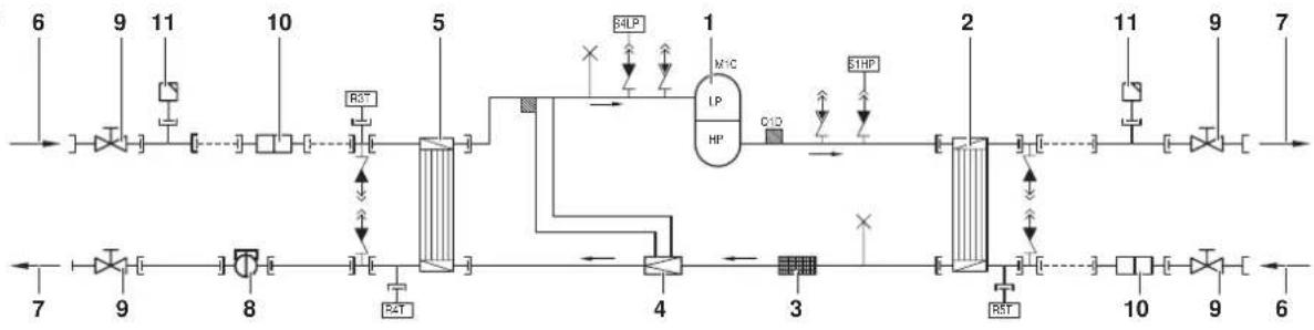 DAIKIN EWWQ025KBW1N - Funktion der Hauptkomponenten - 1