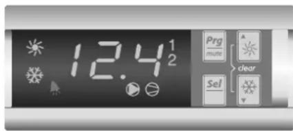 DAIKIN EWWQ025KBW1N - Interface utilisateur - 1