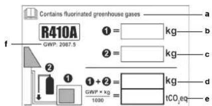 DAIKIN ARXN35N6V1B9 - Refilling the refrigerant. - 3