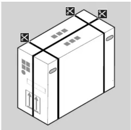 DAIKIN ARXP20M5V1B - To unpack the outdoor unit - 1
