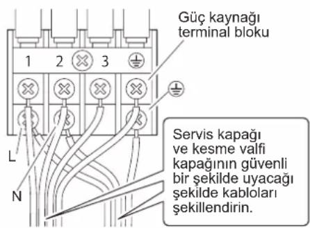 DAIKIN ARXC71BV1B - UYARI - 2