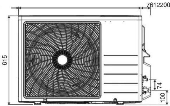 DAIKIN ARXC71BV1B - UNITÀ ESTERNA ARXC20/25/35 - 10