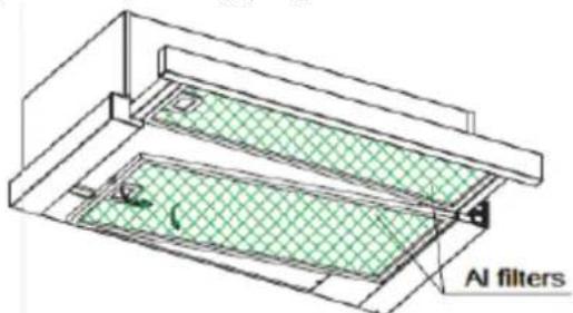 CANDY CBT60RWG-07 - FILTRY SIATKOWE PRZECIWTŁUSZCZOWE - 1