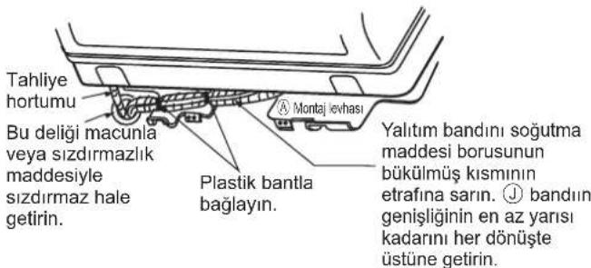 DAIKIN ARXC25BV1B - Tahliye hortumu takma konumu - 2