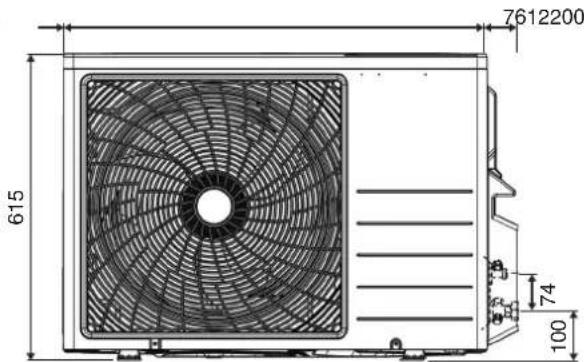 DAIKIN ARXC25BV1B - BORU UCUNUN DIŞ ÇAPINI BÜYÜTMEK - 1
