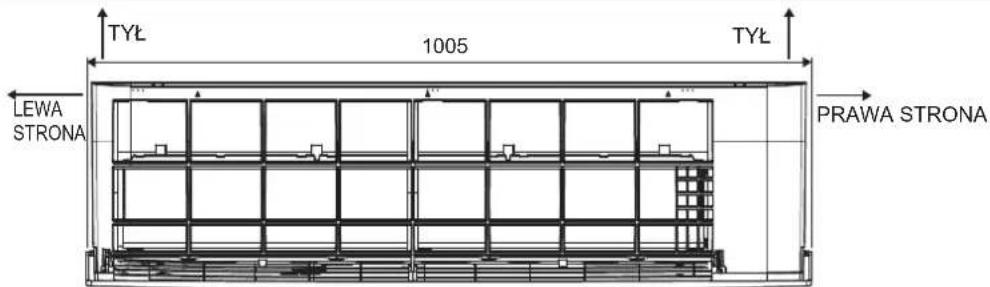 DAIKIN ARXC25BV1B - PREZENTACJA WYMIARÓW - 4