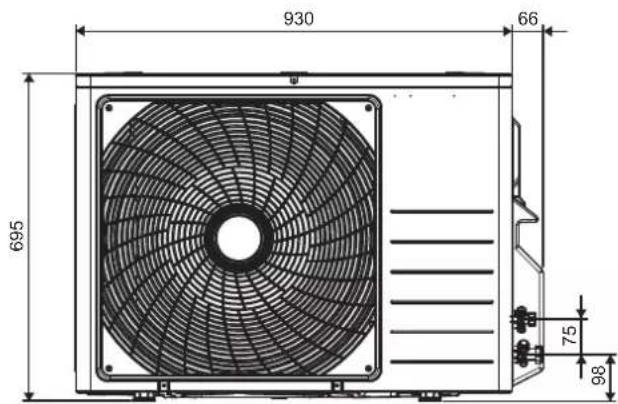 DAIKIN ARXC25BV1B - UNITÉ EXTÉRIEURE ARXC71 - 3
