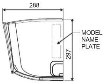 DAIKIN ARXC25BV1B - OUTLINE DIMENSION - 6