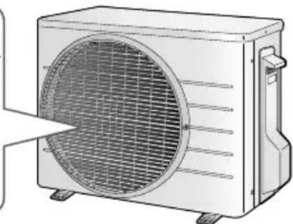 DAIKIN ATXP25K3V1B - ■ Im KÜHL- oder ENTFEUCHTEN-Betrieb - 1