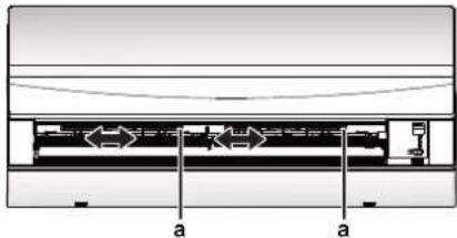 DAIKIN ATXF25A5V1B - Regolazione delle feritoie (deflettori verticali) - 1