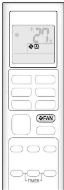 DAIKIN ATXP35K3V1B - Púθμiση Ψης παροχής αέρα - 1