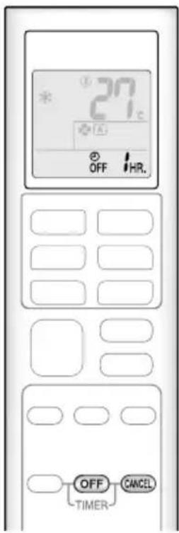 DAIKIN ATXP35K3V1B - Funçãoamento do TEMPORIZADOR DE ACTIVACÇÃO/DESACTIVAÇÃO - 1