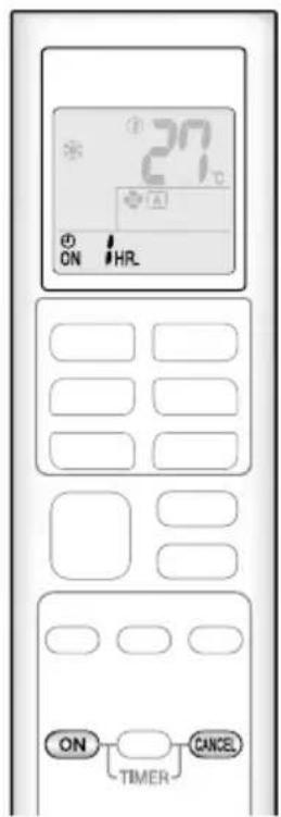 DAIKIN ATXP35K3V1B - TIMER AAN/UIT - 1
