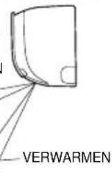 DAIKIN ATXP35K3V1B - Noten over deinstelling van de blaasrichting - 1