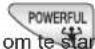 DAIKIN ATXF35A5V1B - Powerful-functie starten/stoppen - 1