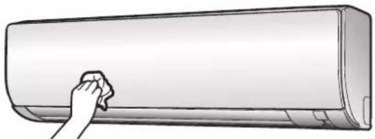 DAIKIN ATXP20M5V1B - Cómo limpiar el panel frontal - 1