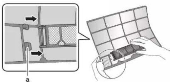 DAIKIN ATXP35M5V1B - To clean the air filters - 2