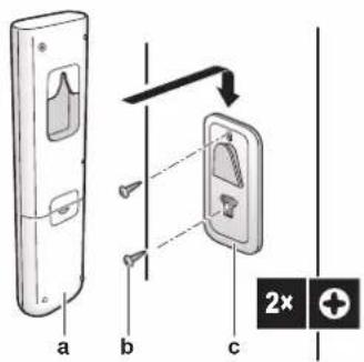 DAIKIN ATXP35M5V1B - Fijación de la interfaz de usuario en la pared - 1