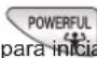 DAIKIN ATXF60A2V1B - Iniciar/parar o modo potente - 1