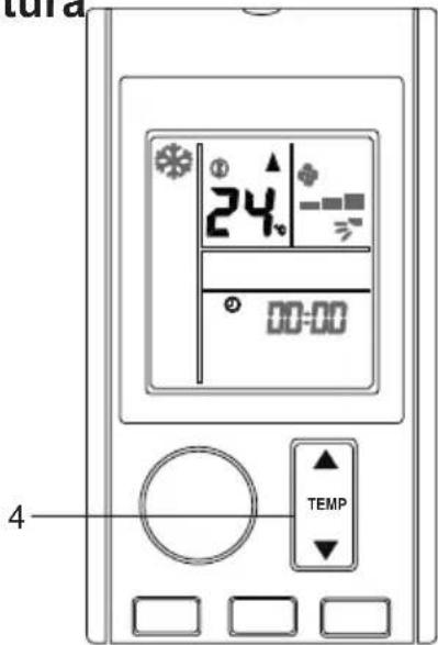 DAIKIN ATXC71BV1B - Premere il tasto TEMP - 1