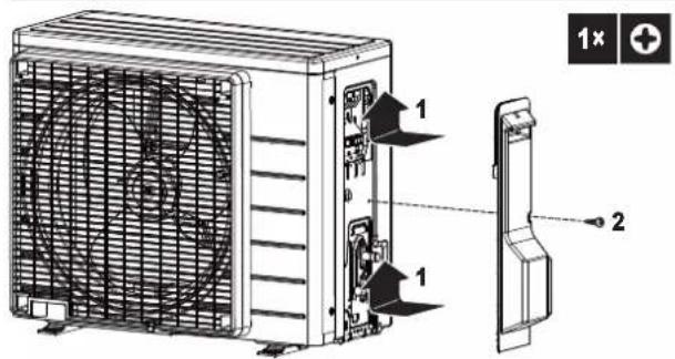 DAIKIN ARXP35M5V1B - Para concluir a instalação da unidade de exterior - 2