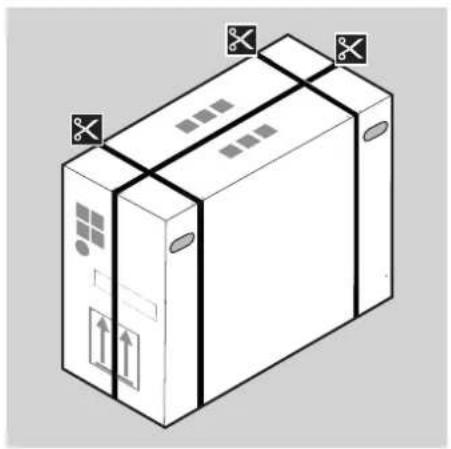 DAIKIN ARXP35M5V1B - Cómo desembalar la unidad exterior - 1