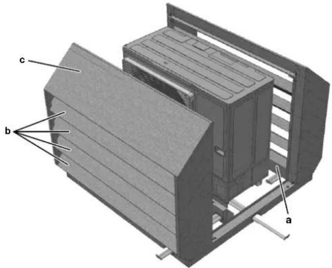 DAIKIN EKLN140A1 - Информация об установке створок жалюзи - 1