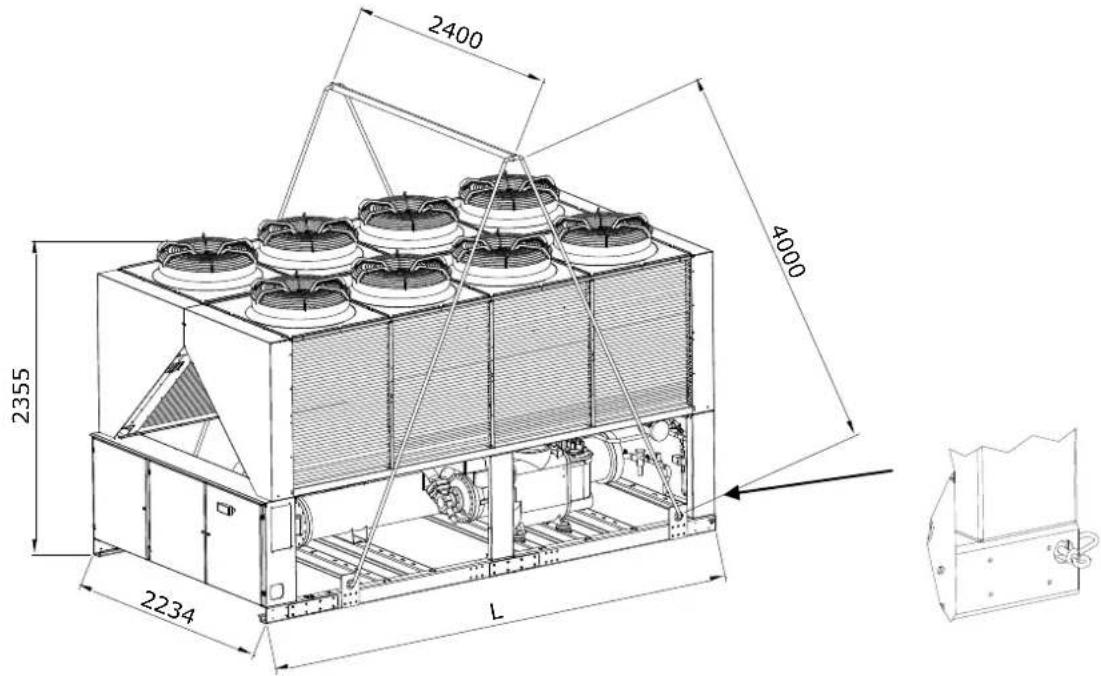 DAIKIN EWAD350D-XR - Aşezare și ansamblare - 1