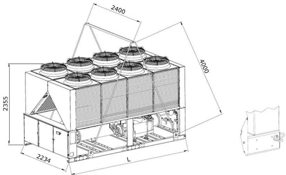 DAIKIN EWAD320D-XR - Asemointi ja kokoaminen - 1