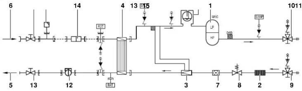 DAIKIN EWLQ049KBW1N - Functie van de hoofdonderdelen - 1