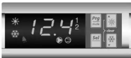 DAIKIN EWLQ049KBW1N - Controlador digital - 1
