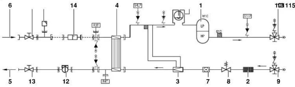 DAIKIN EWLQ064KBW1N - Função dos principais componentes - 1