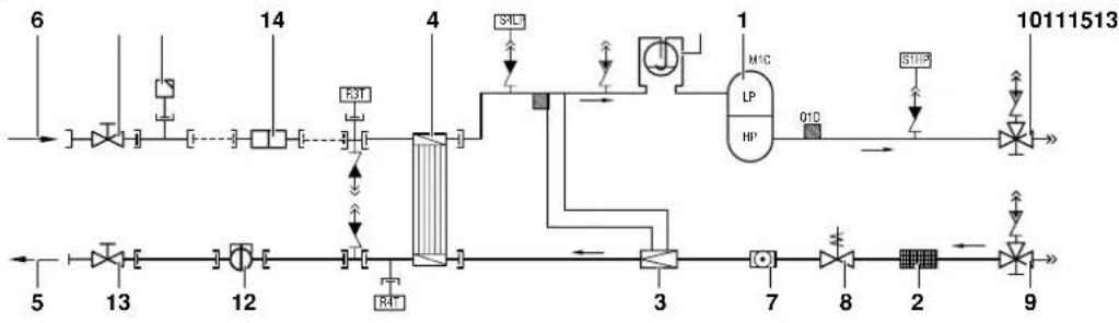 DAIKIN EWLQ064KBW1N - Назначение основных элементов - 1