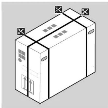 DAIKIN ARXP25M5V1B - So packen Sie das Außergerät aus - 1