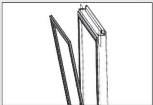 CANDY CWC033M - Clean the door gasket: - 1