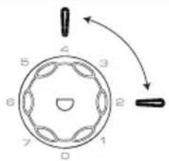 CANDY CDH1S617EWH - Pozitionați alimente diferite în compartimente diferite, conform tabelului de mai jos - 3