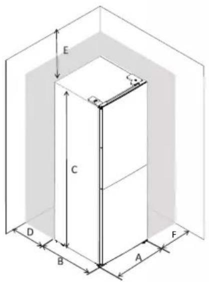 CANDY COHS 45EW - Réversibilité de la porte - 7