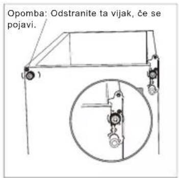 CANDY COHS 45EW - Spreminjanje strani odpipanja vrat - 1