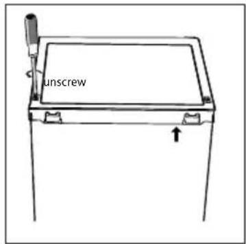 CANDY COHS 45EW - Reverse Door - 1