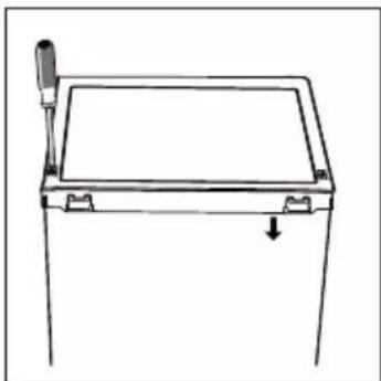 CANDY COHS 45EW - Reverzibilnost Vrata - 3