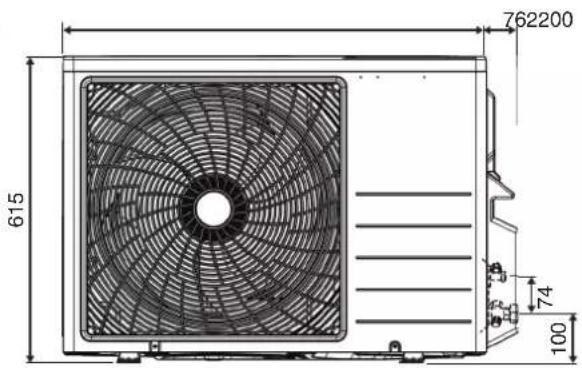 DAIKIN FTXC71BV1B - UNITÀ ESTERNA RXC50/60 - 3
