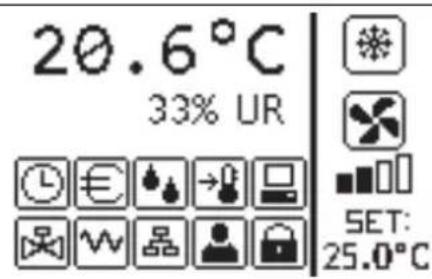 DAIKIN FWB05BATN6V3 - INTERFACCIA UTENTE - 1