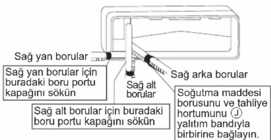 DAIKIN FTXC60BV1B - Sag yan, sag arka veya sag alt borulama. - 1