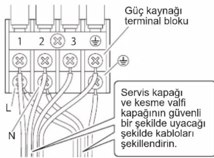 DAIKIN FTXC60BV1B - UYARI - 2