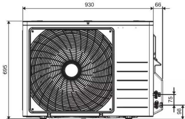 DAIKIN FTXC60BV1B - UNITE EXTERIEURE RXC71 - 3