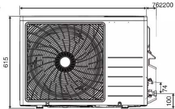 DAIKIN FTXC60BV1B - AUSSENEINHEIT RXC50/60 - 3