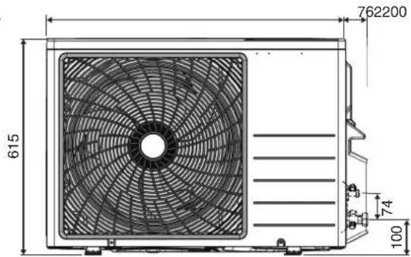 DAIKIN FTXC60BV1B - UNITE EXTÉRIEURE RXC50/60 - 3