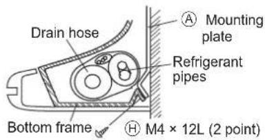 DAIKIN FTXC60BV1B - Left-side, left-back, or left-bottom piping - 1