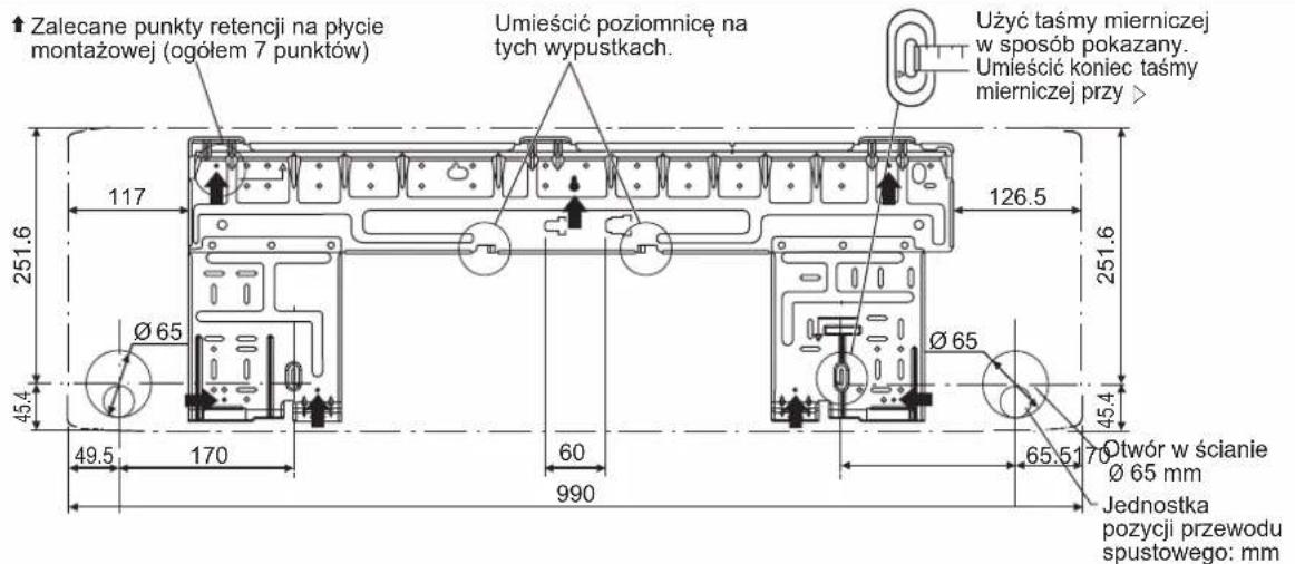 DAIKIN FTXC60BV1B - INSTALACJA PŁYTY MONTAZOWEJ - 3