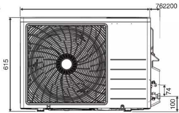 DAIKIN FTXC60BV1B - UNITÀ ESTERNARXC50/60 - 3